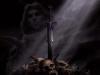 Sword Revenge Halloween Background Wallpaper